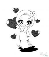 تصویر دختر ایرونی